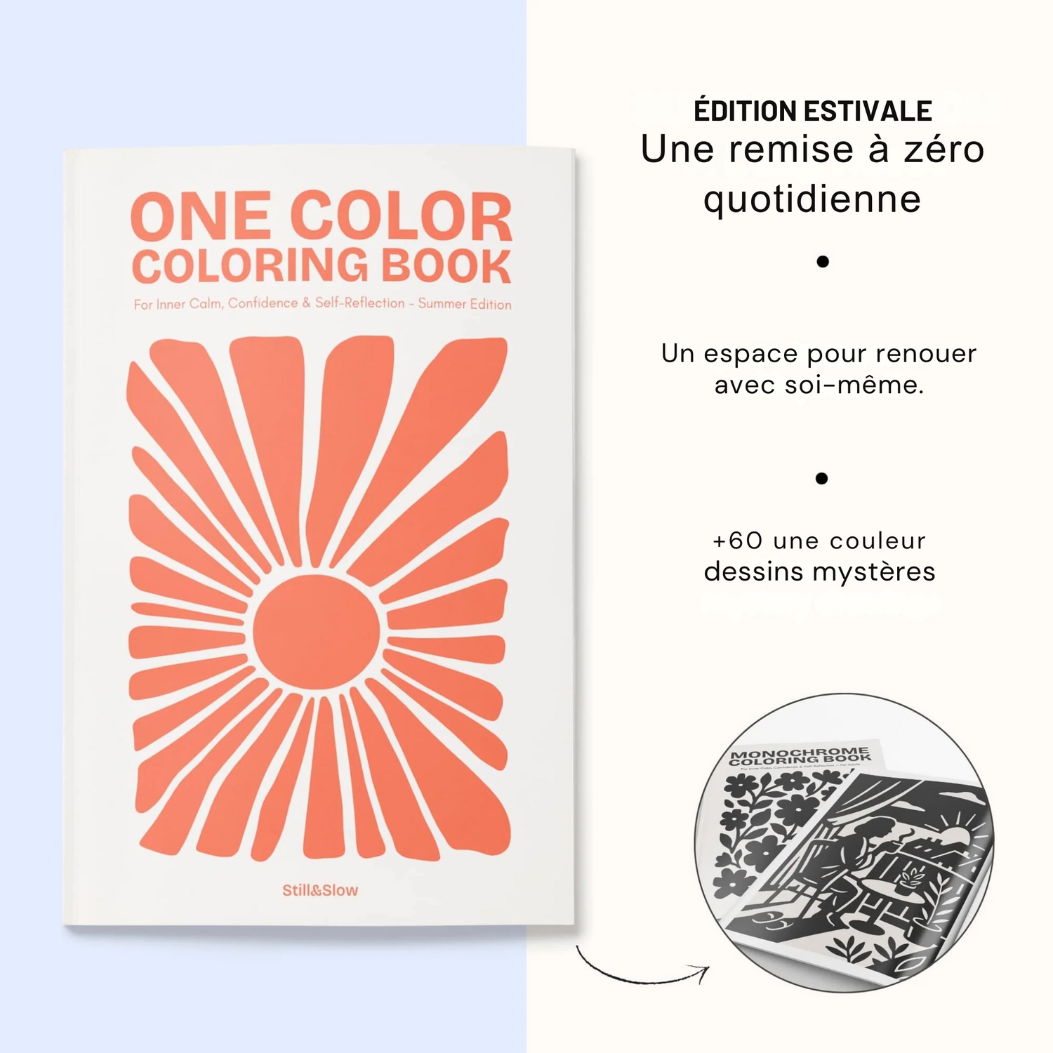 One Color Coloring Book – Édition Estivale