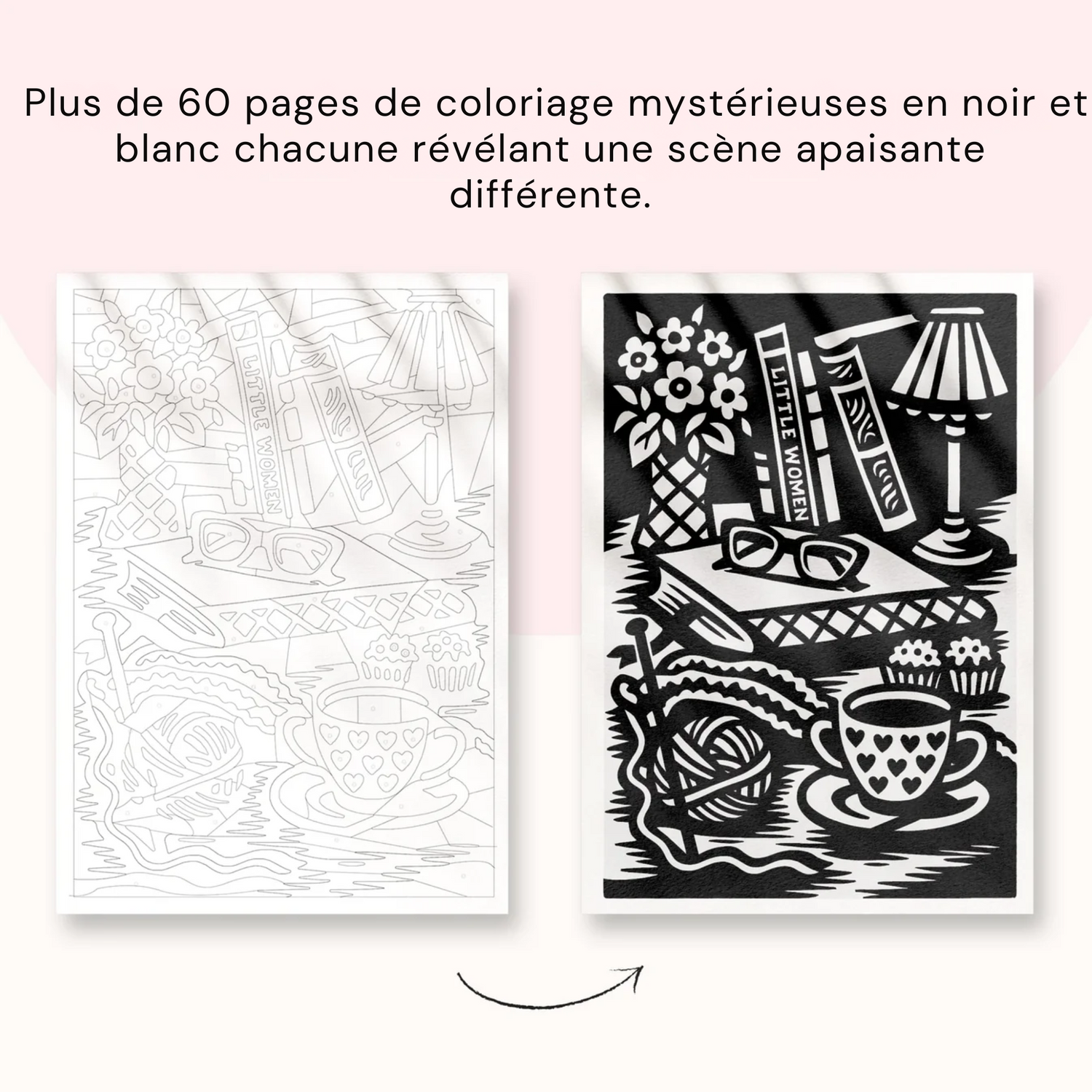 Monochrome Coloring Book