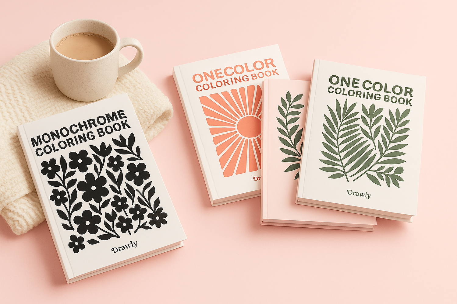 Monochrome Coloring Book